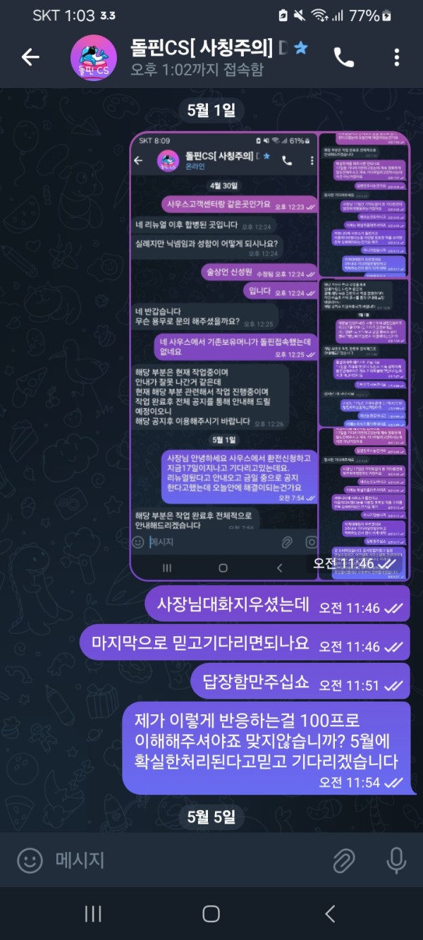 돌핀=개먹싸악질 사우스 리뉴얼
