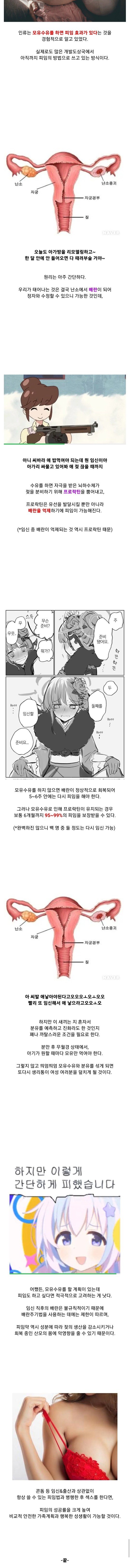 모유수유 피임법